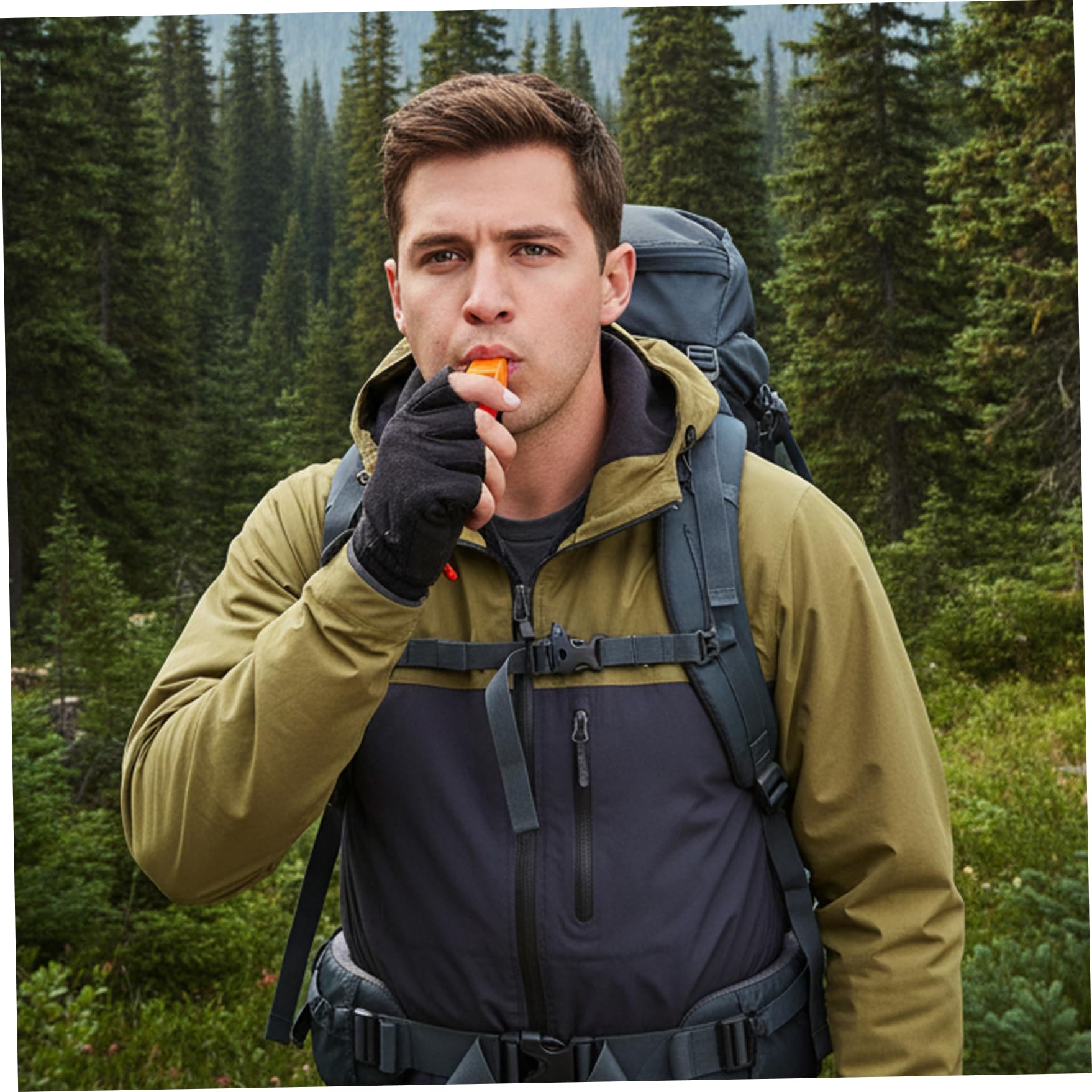 Silbato de Emergencia 100PCS Silbato de Seguridad de plástico Ruidoso con cordón Equipo de Supervivencia para Kayak, canotaje, Barco de Pesca, Camping, Senderismo, Caza