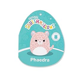 Squishmallows Original 5in Phaedra The Pink Leopard - Official Jazwares Plush (Little)