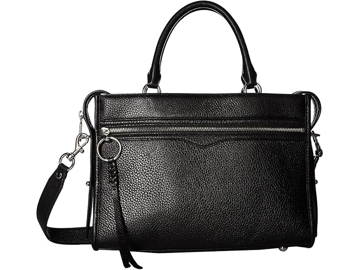 rebecca minkoff black satchel