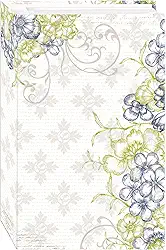 Álbum de fotos de 3 anéis com 504 compartimentos para fotos 10 x 15 cm, design Cobalt Breeze