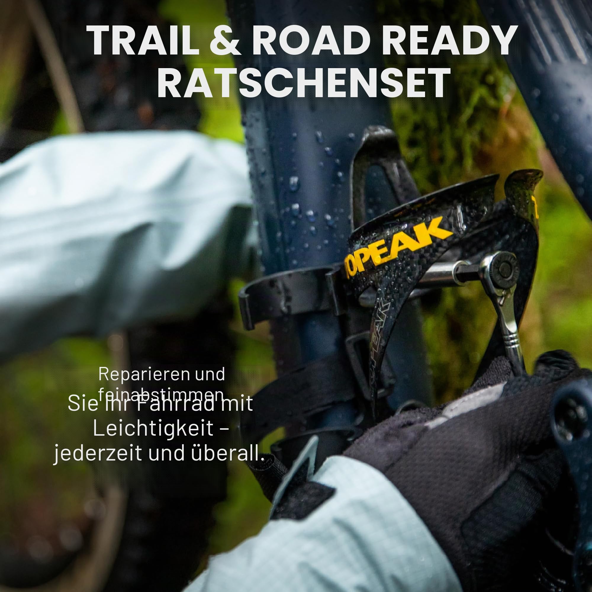 Topeak TT2524 Rocket Lite DX Werkzeug, Schwarz, 12