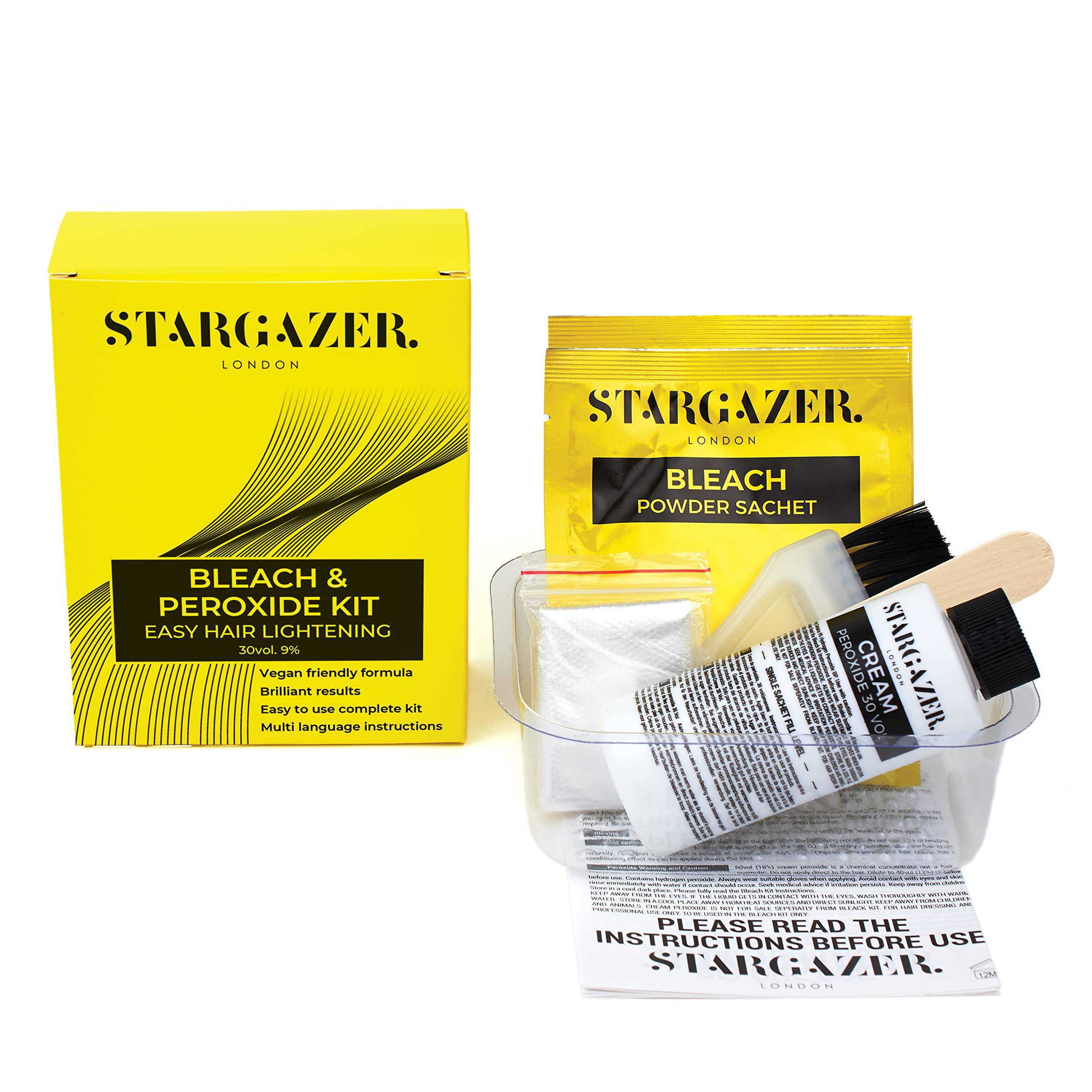 Stargazer - Kit de lejía y peróxido