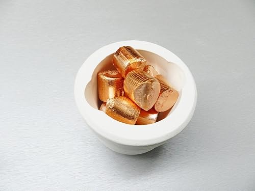 Miniatura 7 de Taza de plato de fusión de cerámica crisol 3.3 lbs capacidad 48 Toz oro plata joyería A-1 Hecho en Italia