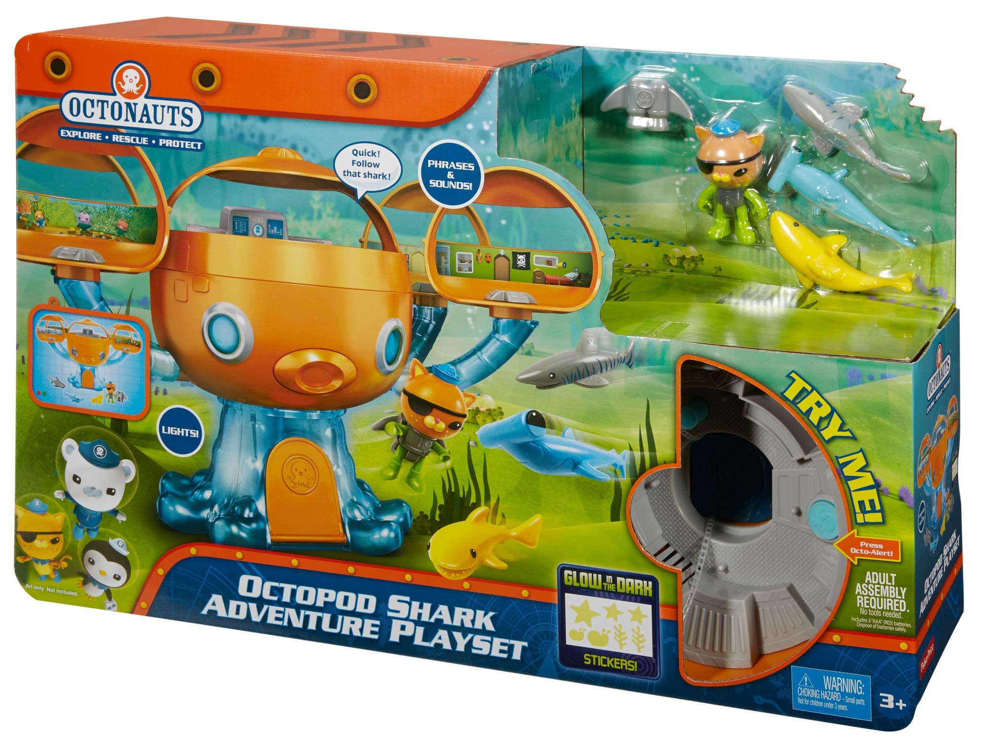 Buy FisherPrice Octonauts Octopod Shark Adventure Playset Online at