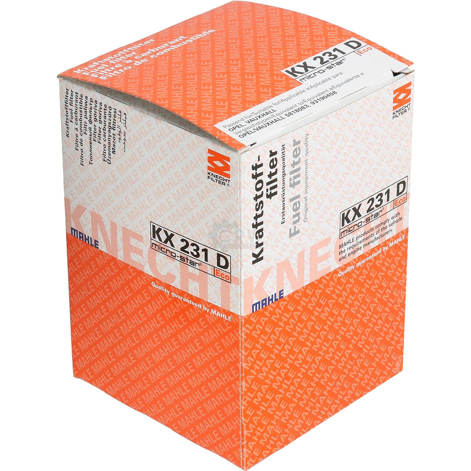 Paquete de inspección Kit de mantenimiento con filtro de aceite OX 437D, filtro de aire LX 1926, filtro de combustible KX 231D, tornillo de cierre