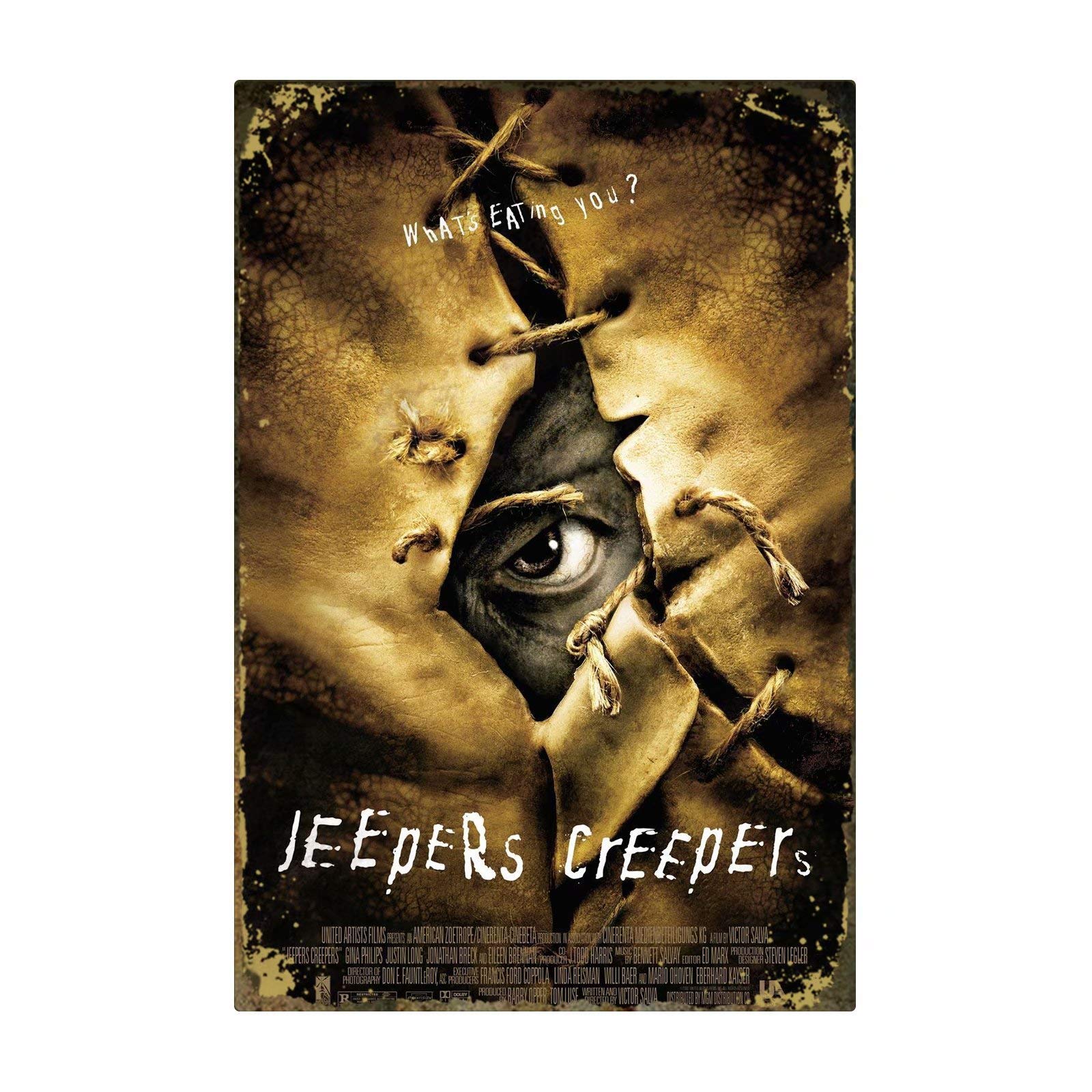 Buy ABMOS Horror Film Jeepers Creepers Vintage Metal Tin Sign Retro