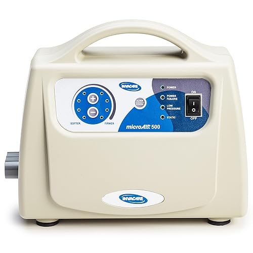 Miniatura 3 de Invacare MA500 microAIR Sistema de colchón de presión alterna, capacidad de peso de 350 libras