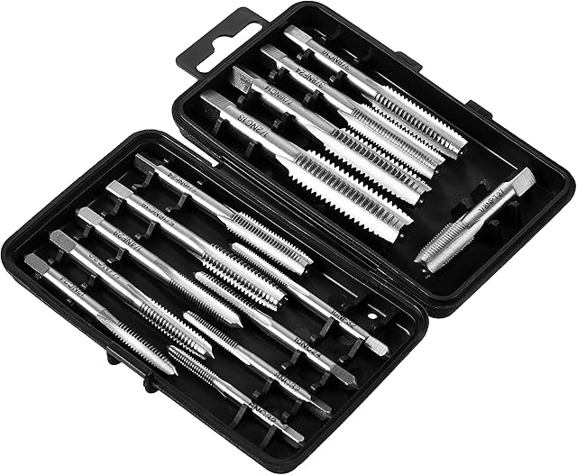 Amazon Brand - Denali 14-Piece Drill and Tap Combo Set