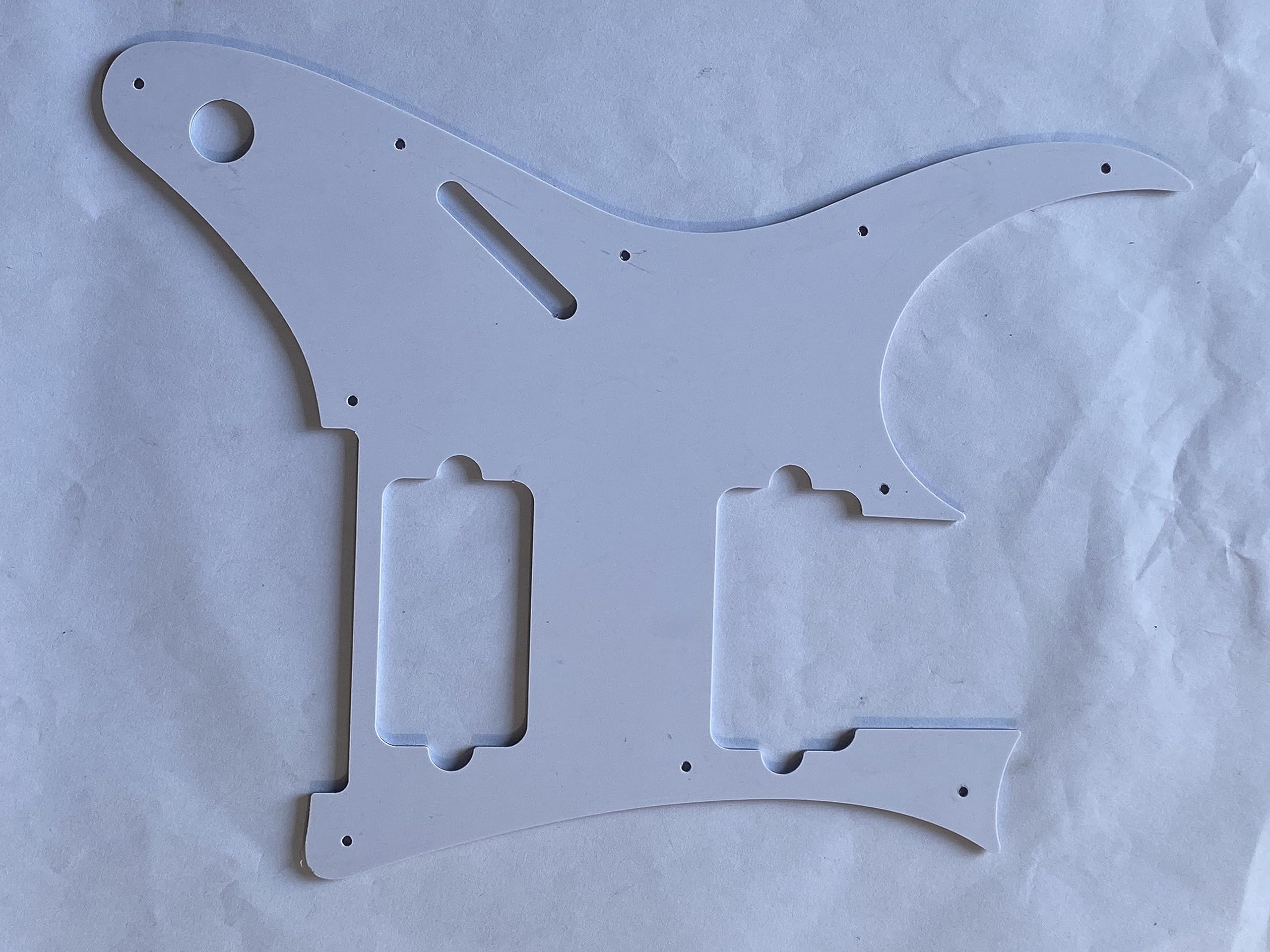 Dla gitary Ibanez RG 770 DX HH, osłona gry (4 warstwy, biała perła)