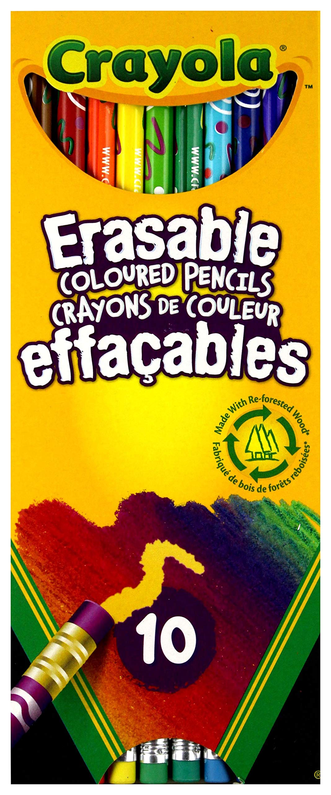 Crayola 03.3635dm – 10 Radier-Weg renkli