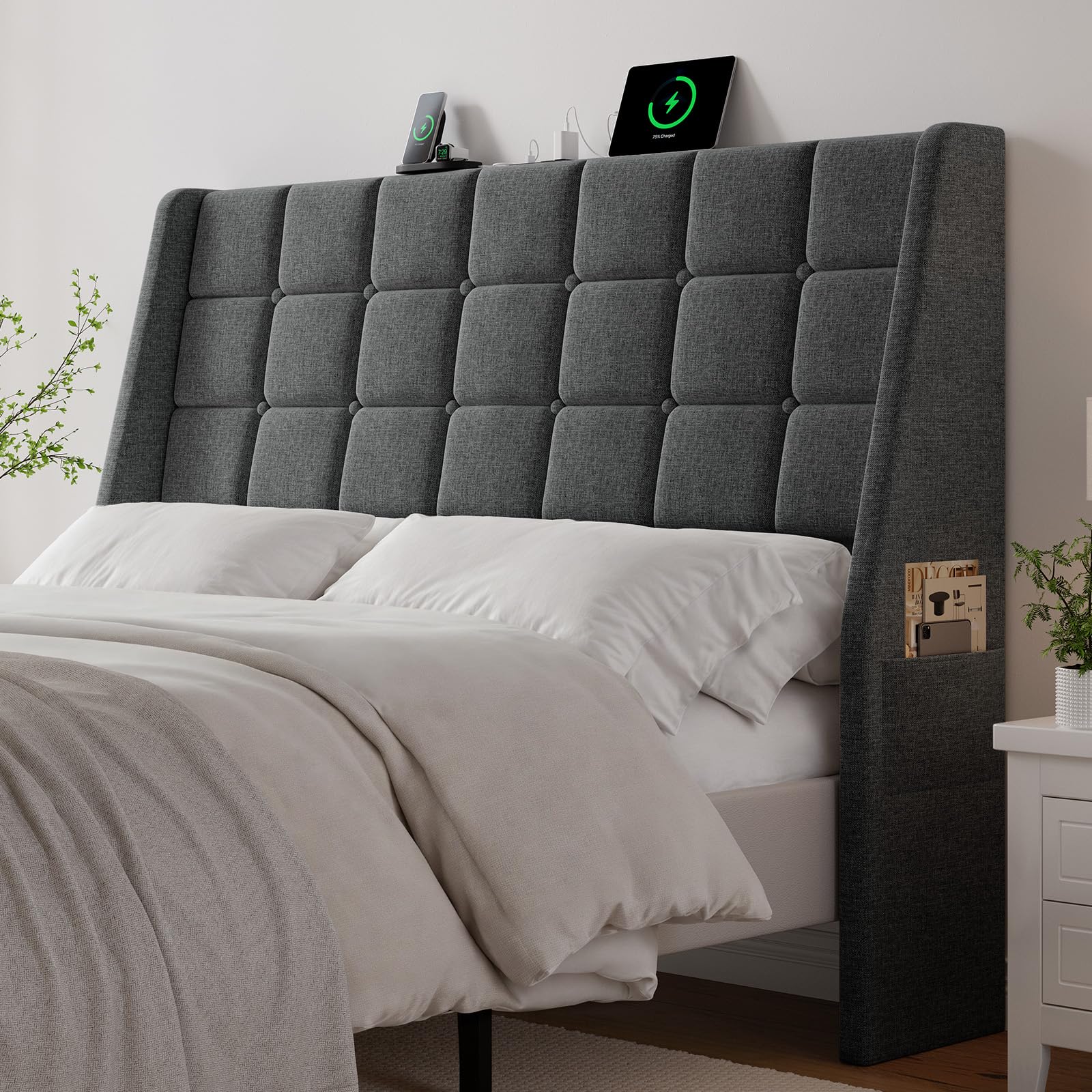 ONBRILL Upholstered Queen