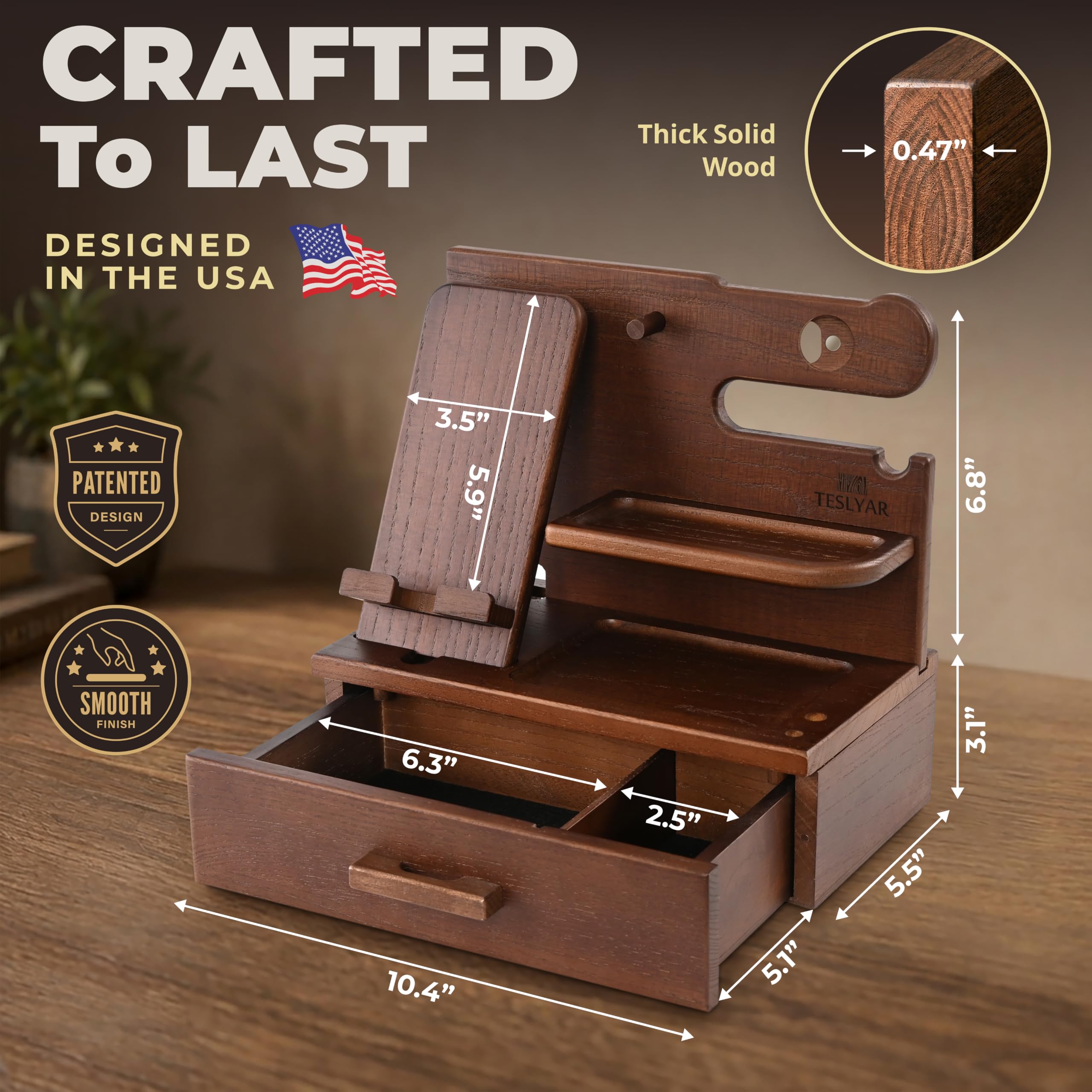 last epoch station aufbewahrung TESLYAR Handy-Dockingstation aus Holz mit Schublade – Nachttisch-Organizer – Schreibtisch-Organizer für Ehemann – Geburtstagsgeschenk für Männer oder Papa – Idee zum Jahrestag – Schlüsselhalter Elektronik & Foto Preisvergleich für Outsunny Aufbewahrungsbox EXCLUSIONOPECOM_CYDE_11082022 Größe:Für N/S-Einkaufstasche