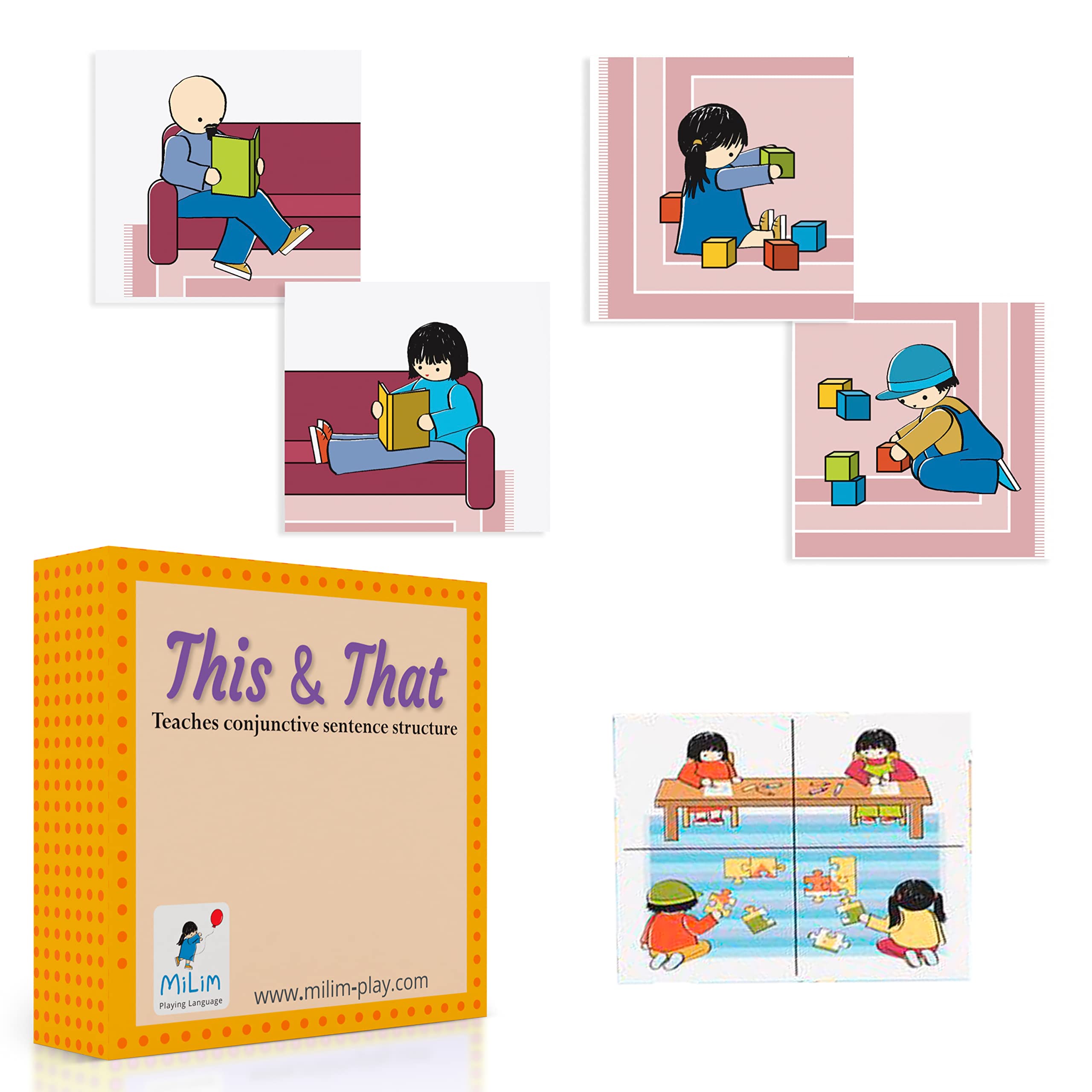Buy Milim Language Toddler Flash Cards Ages 23 This & That Flash