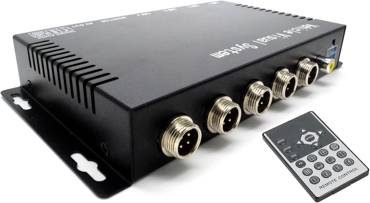 BeElion 4CH Color Mobile Vehicle Car DVR MDVR Video Realtime Monitor Cameras Video