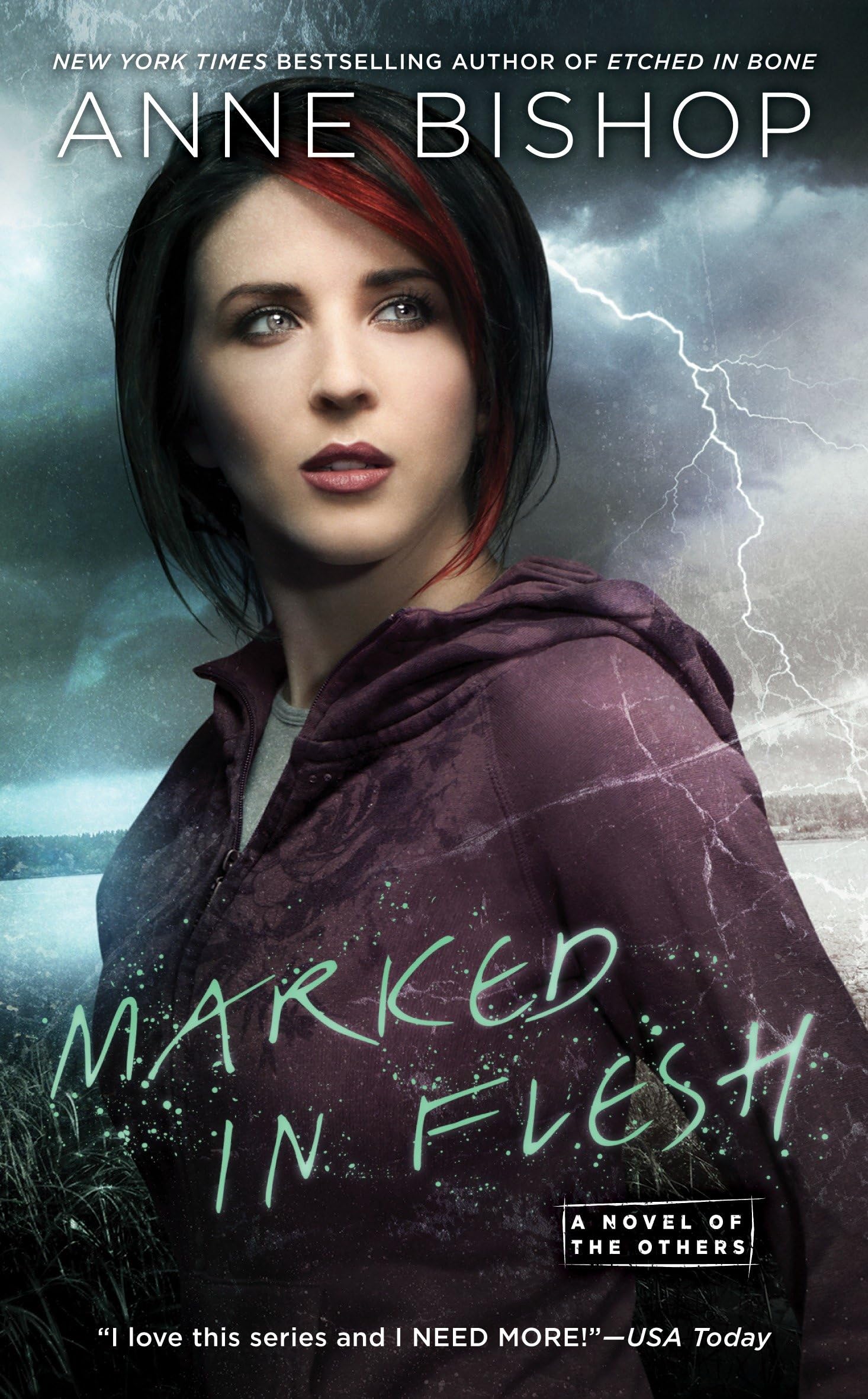 Marked in Flesh (Novel of the Others). Bishop 9780451474483 Free Shipping**