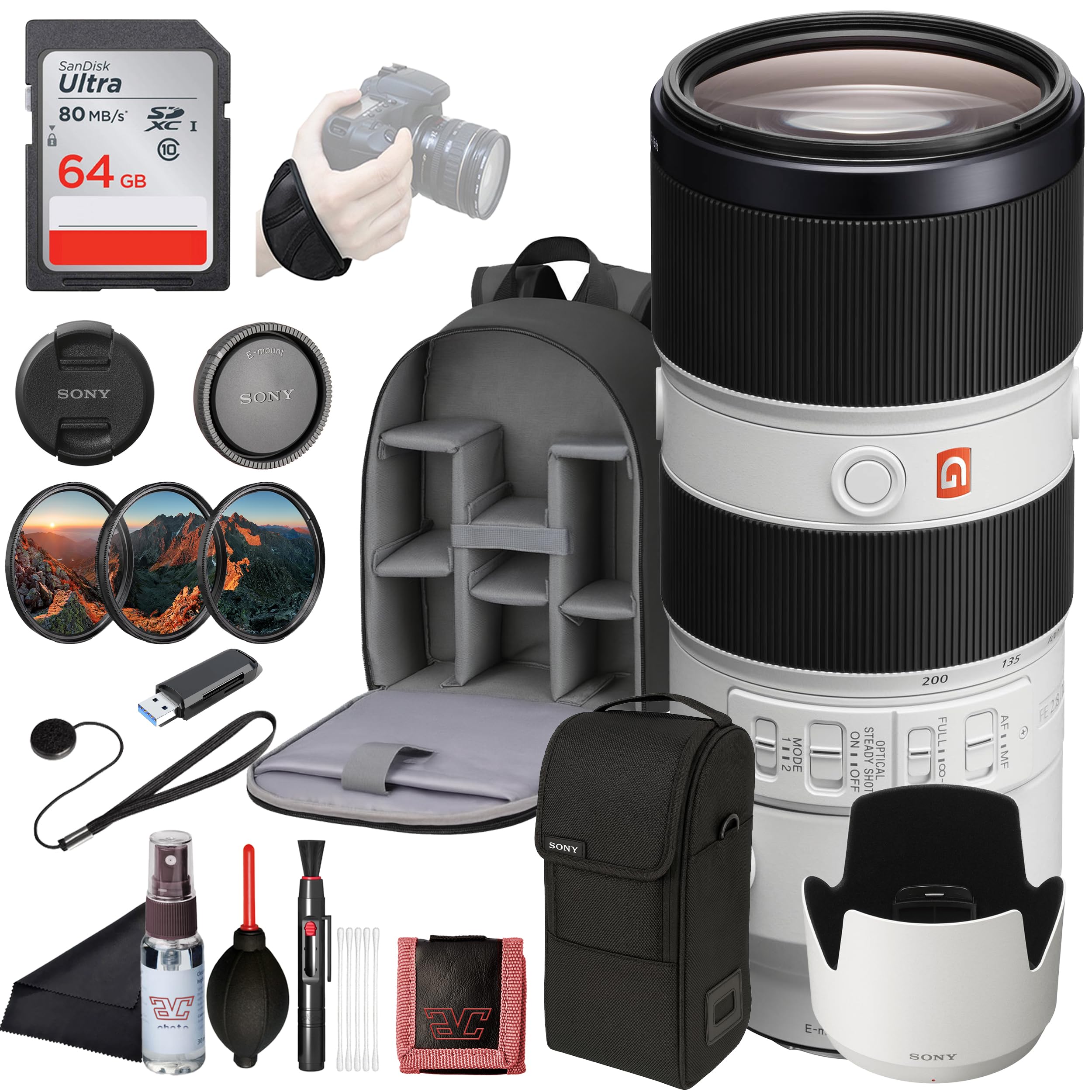 SONY SEL70200GM(1型) FE70-200mm F2.8 Amazon.com : Sony FE 70-200mm f/2.8 GM OSS Lens : Electronics