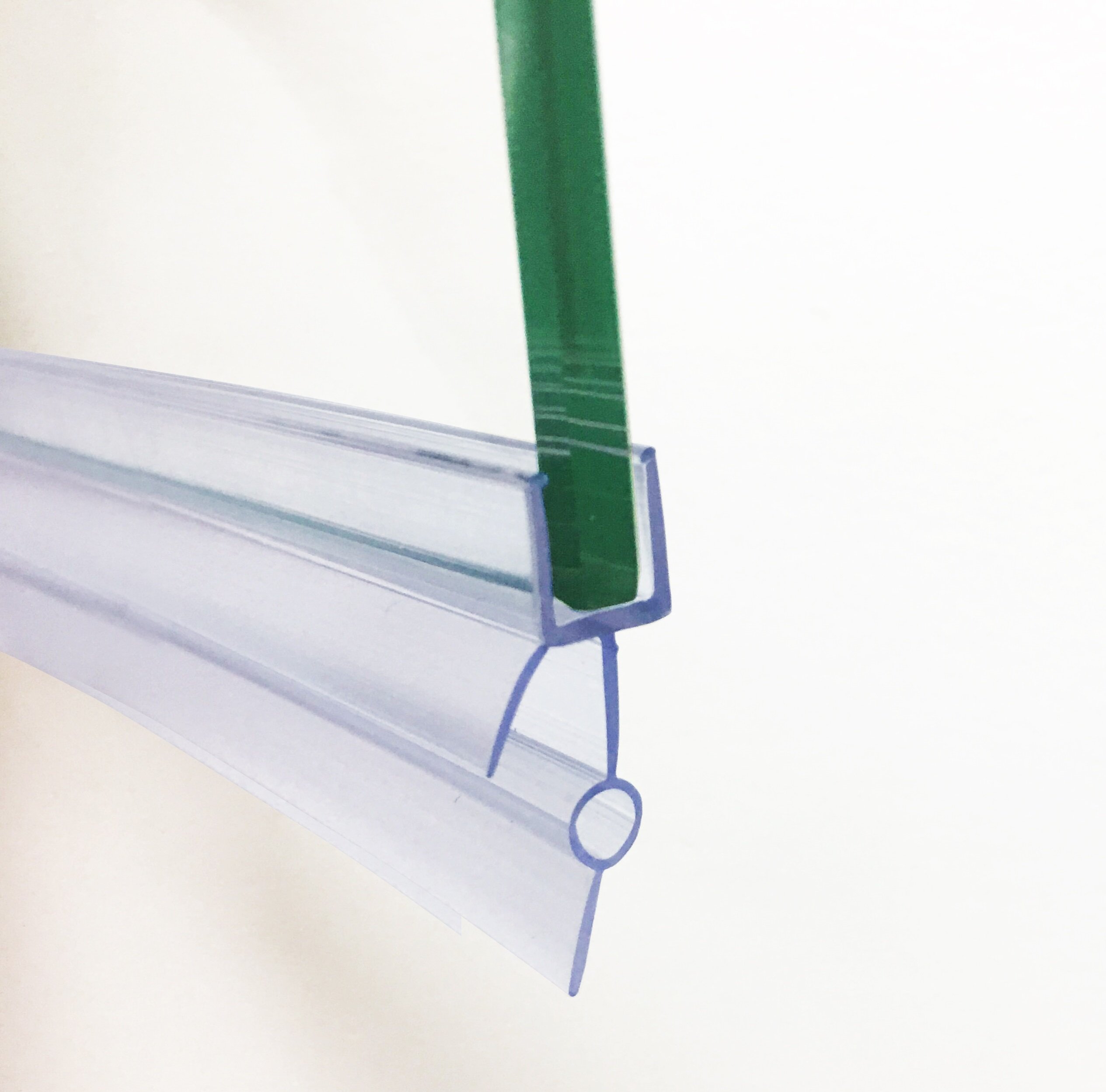 HNNHOMESuper Clear Bath Shower Screen Door Seal Strip for 6mm Glass up to 28mm Gap (SC6-28)