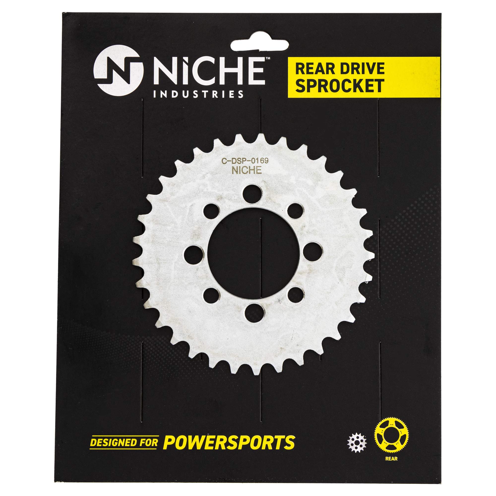 Amazon.com: NICHE 420 Pitch 33 Tooth Rear Drive Sprocket for