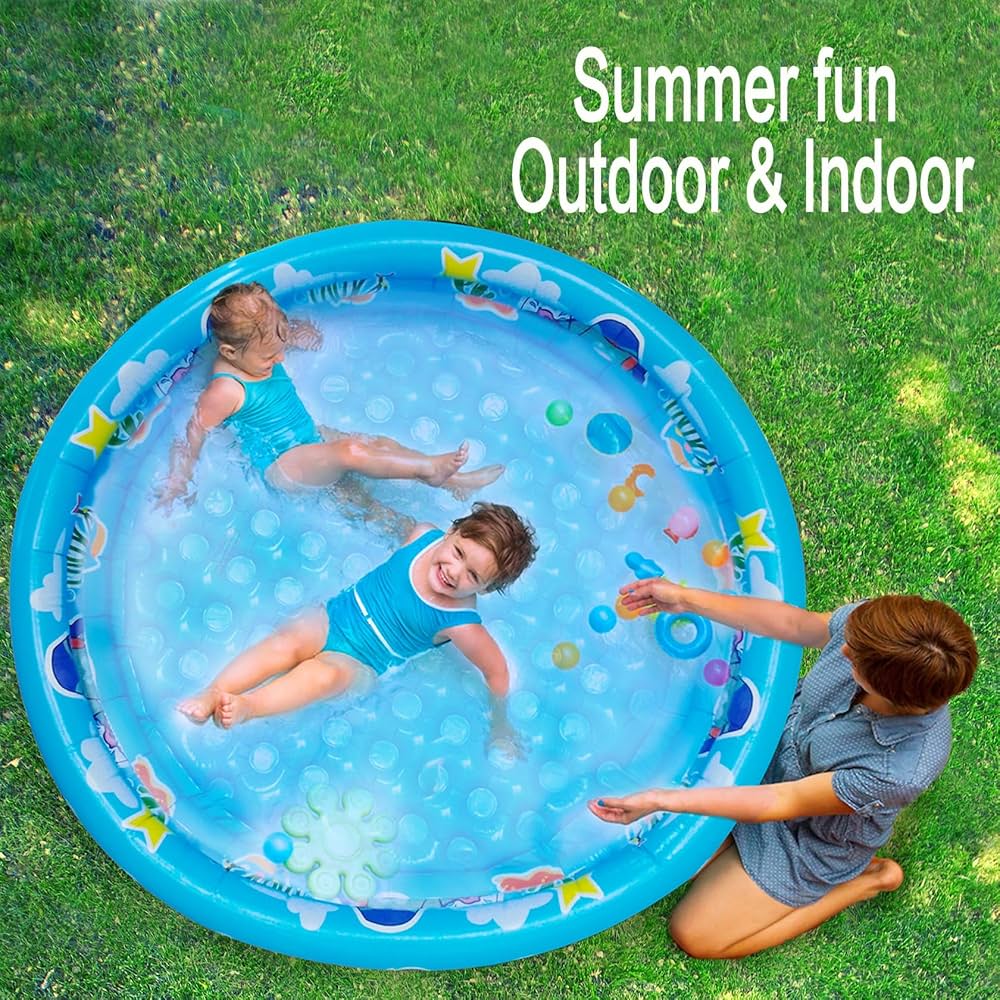 Inflatable Kid Pool Mermaid Mermaid Tail Shaped Inflatable