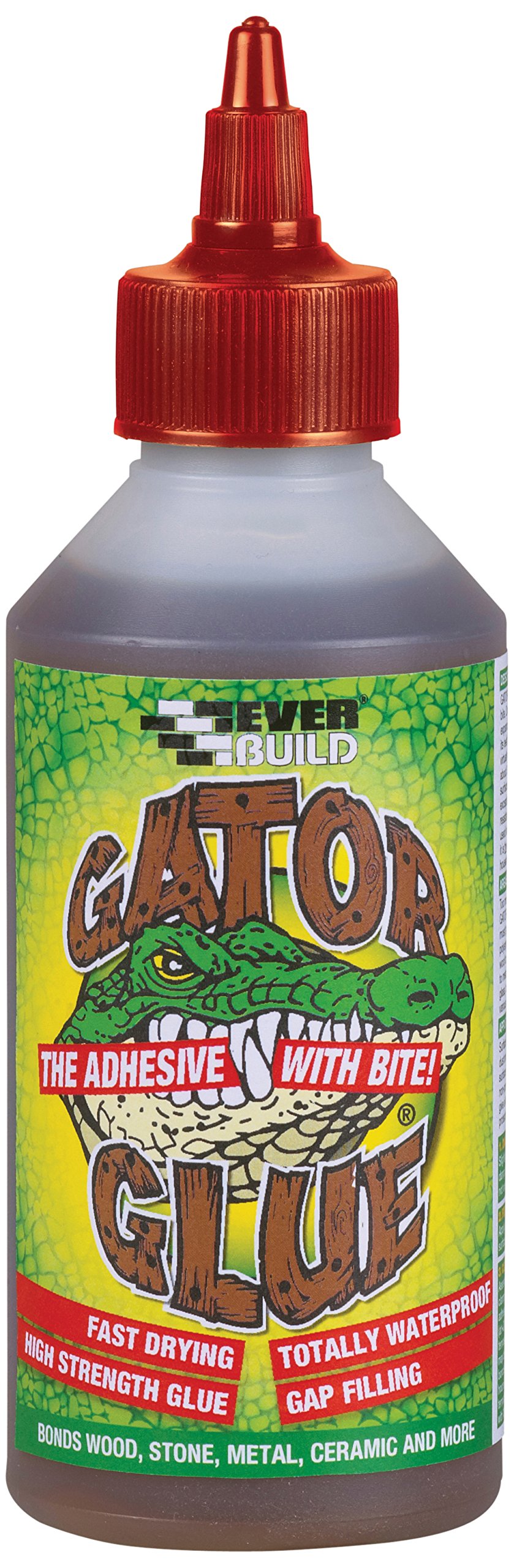 Everbuild Gator Glue High Strength, Fast Drying, Waterproof, Multi-Use Glue, 500 ml