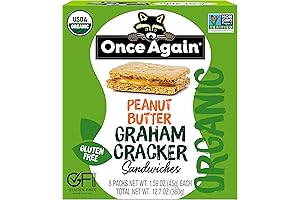 Once Again Organic Peanut Butter Graham Cracker Sandwiches