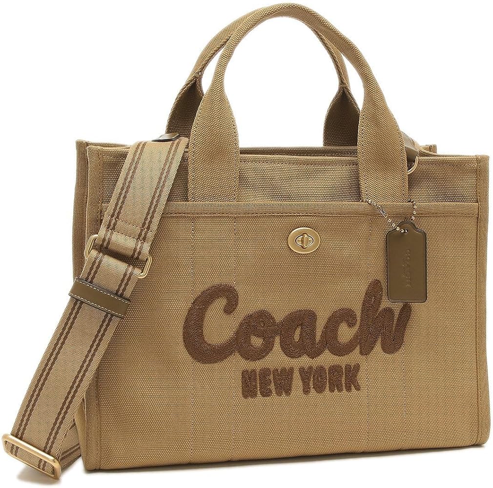 Amazon | [コーチ] トートバッグ カーゴトート ベージュ レディース