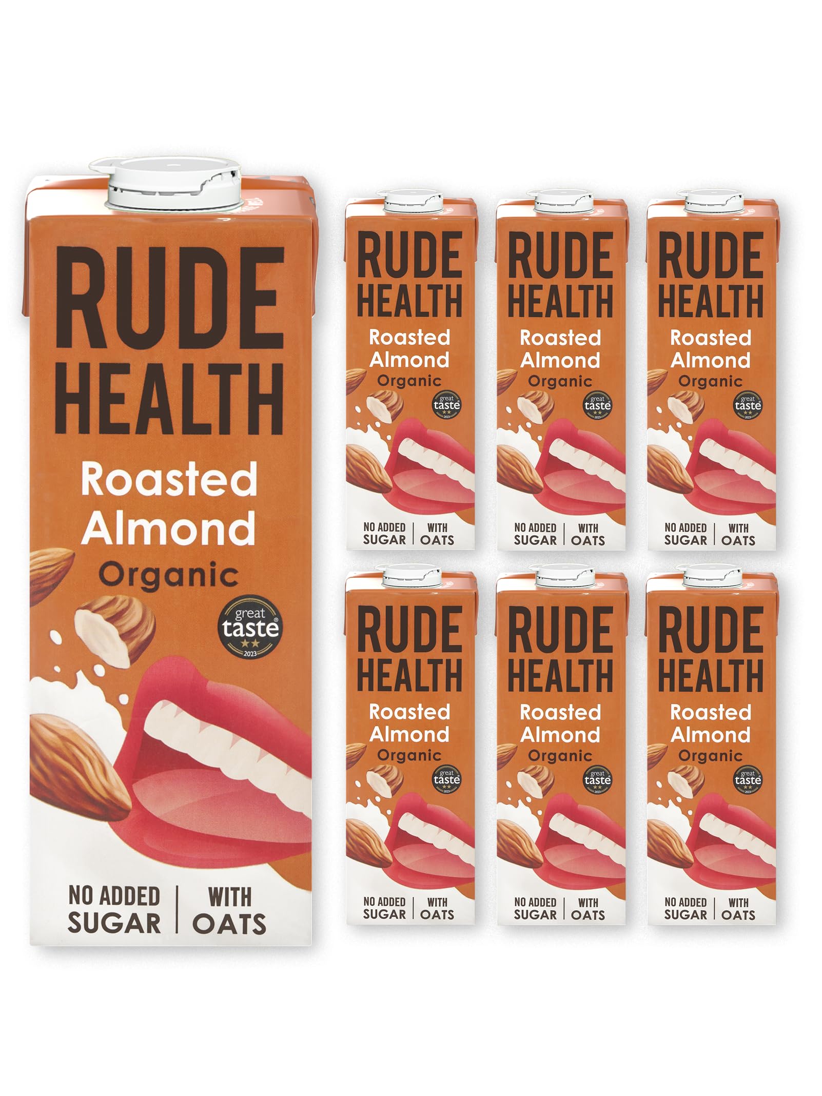 Rude Health オーガニック アーモンド オーツミルク 1L 6個 Rude Health オーガニック アーモンド オーツミルク 1L 6個