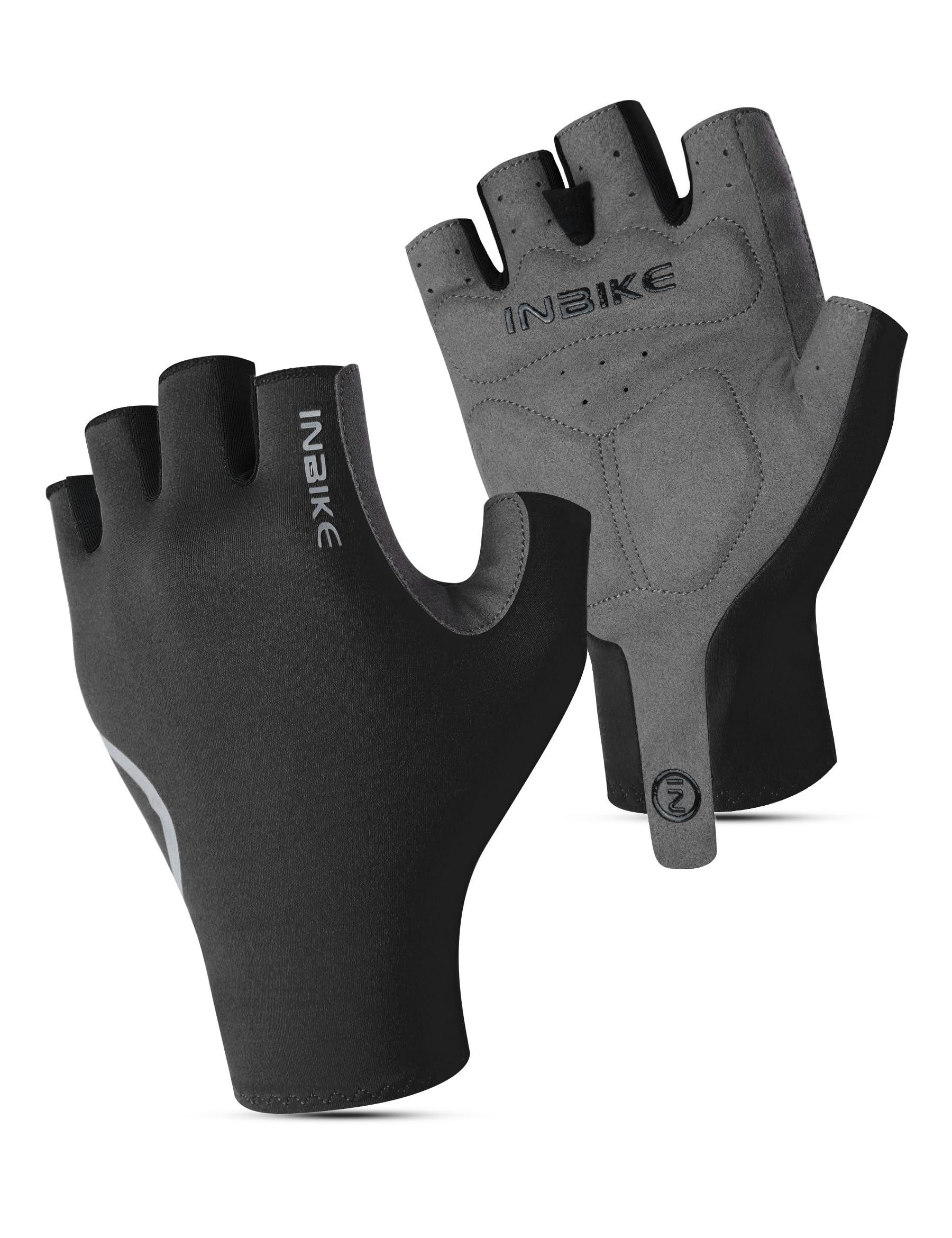 INBIKE Guantes Ciclismo Corto Frescos Verano MTB Hombre Mujer Transpirables Antideslizante Gym Negro Rosa Verde Navy