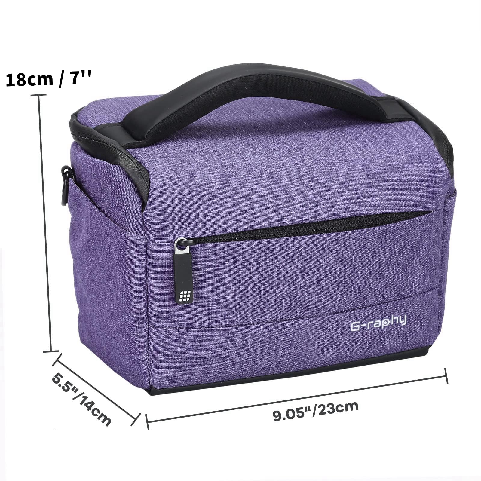 G-raphy - Borsa per fotocamera DSLR, impermeabile, piccola per fotocamere DSLR