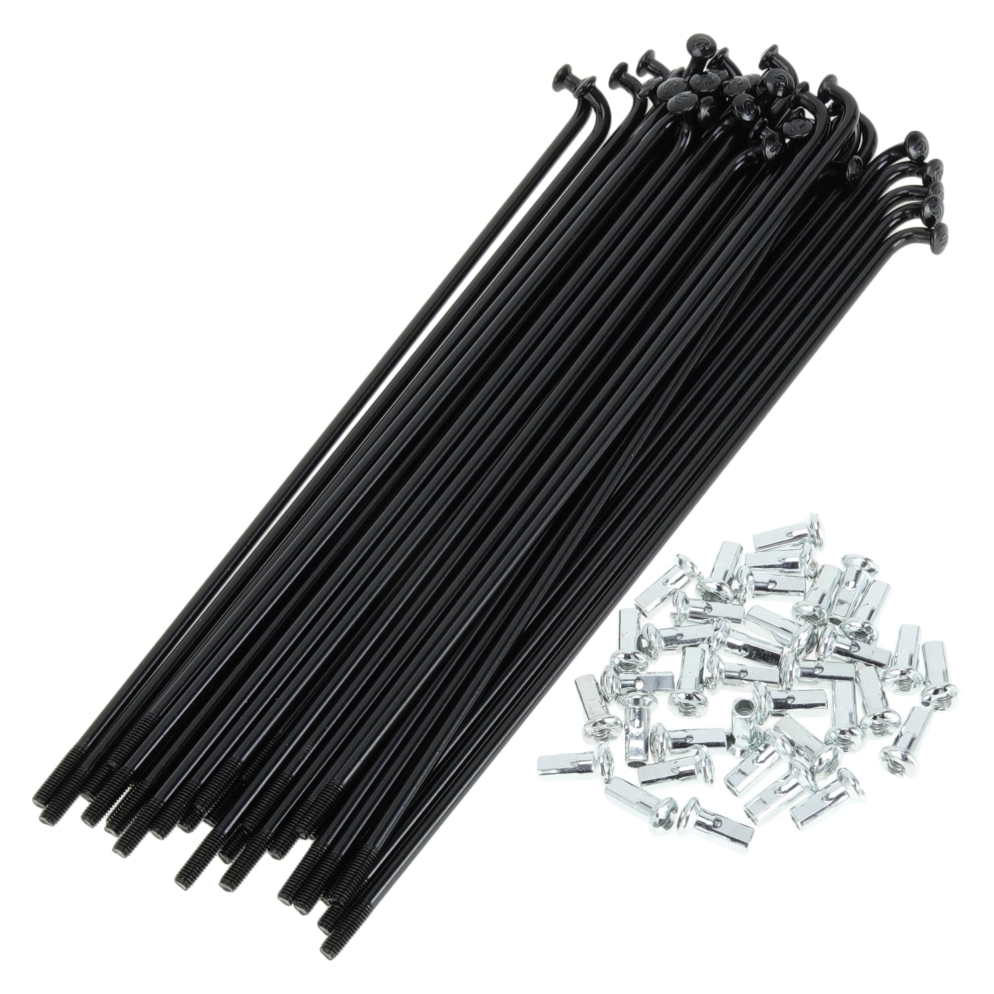 RATCHROLL 12G 149mm Length Bicycle Wheel Spokes Nipple Carbon Steel — image 1