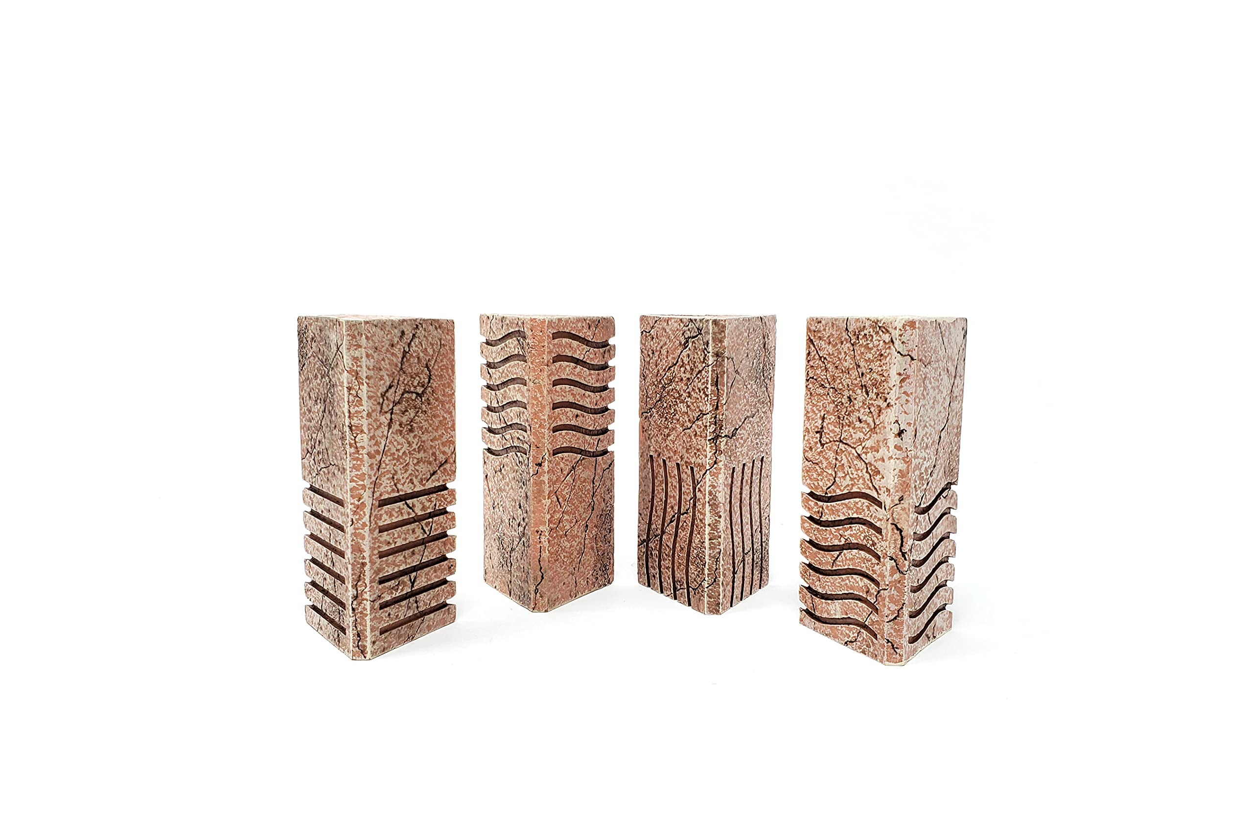 Fifth Element Half Size Elemental Stones - Sandstone Resin Cast - NOT 3D Printed - Set of Four!