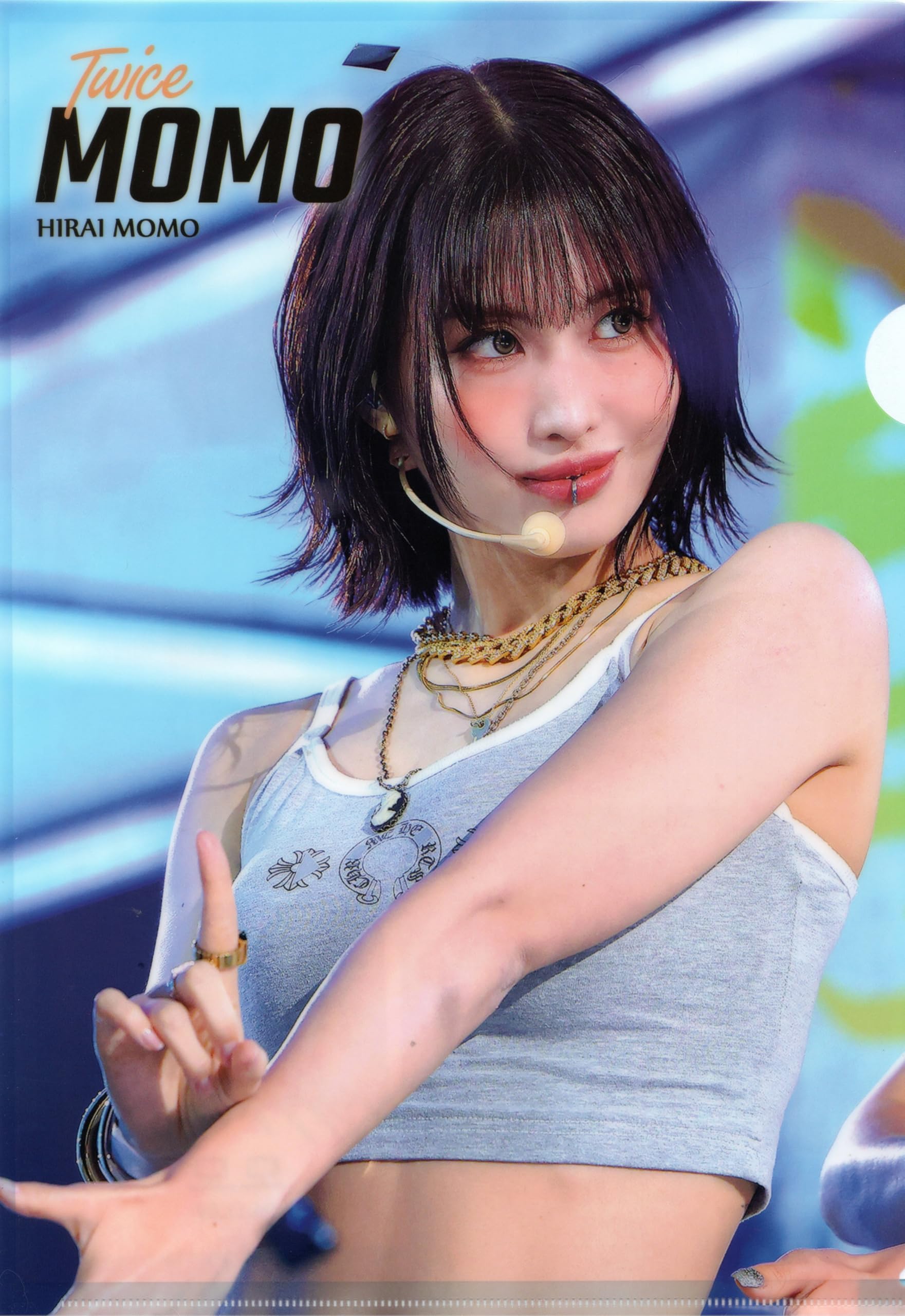 Amazon.co.jp: TWICE トゥワイス MOMO モモ グッズ クリアファイル A4 