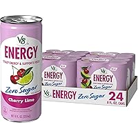 Vista 21 de V8 Energy Strawberry Banana Juice Energy Drink, lata de 8 onzas líquidas (paquete de 24)
