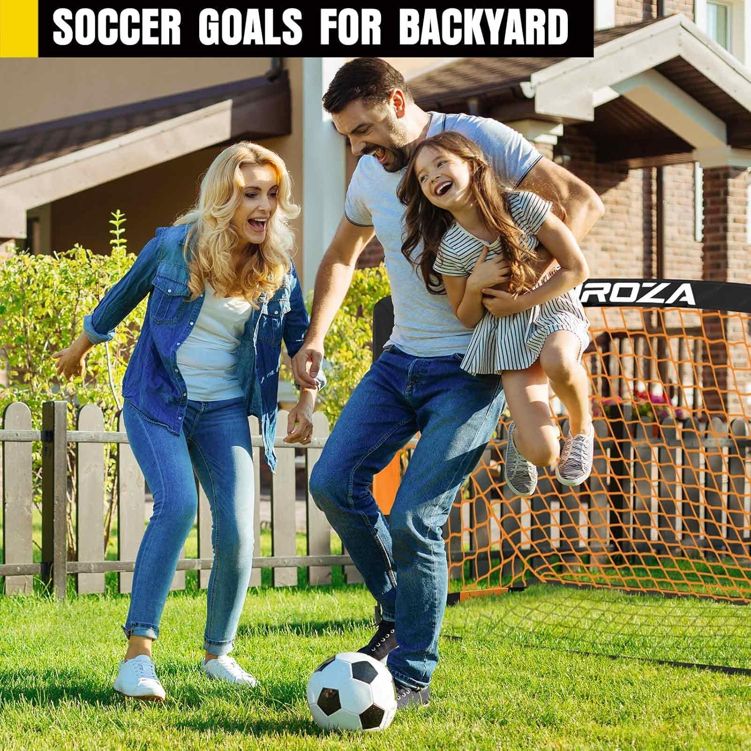 Amazon.com: MUROZA Agility Ladder & Soccer Goal Training Set, 20ft