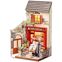 Rolife Miniature Casa Libreria Vienna, 290 pezzi Kit Casa in Miniatura DIY