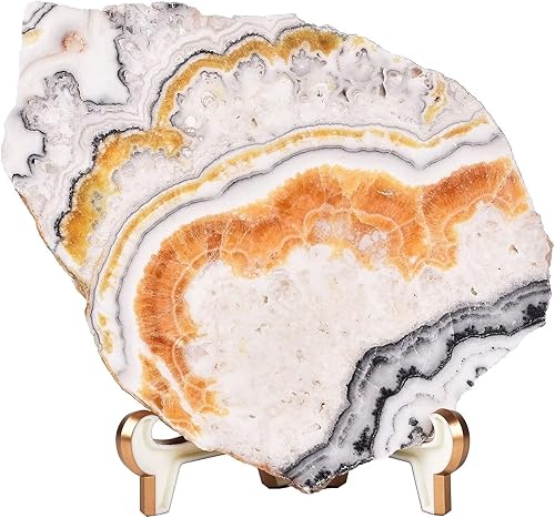 AMOYSTONE JY-rebanada-Calcita 1.8-2.0 lbs