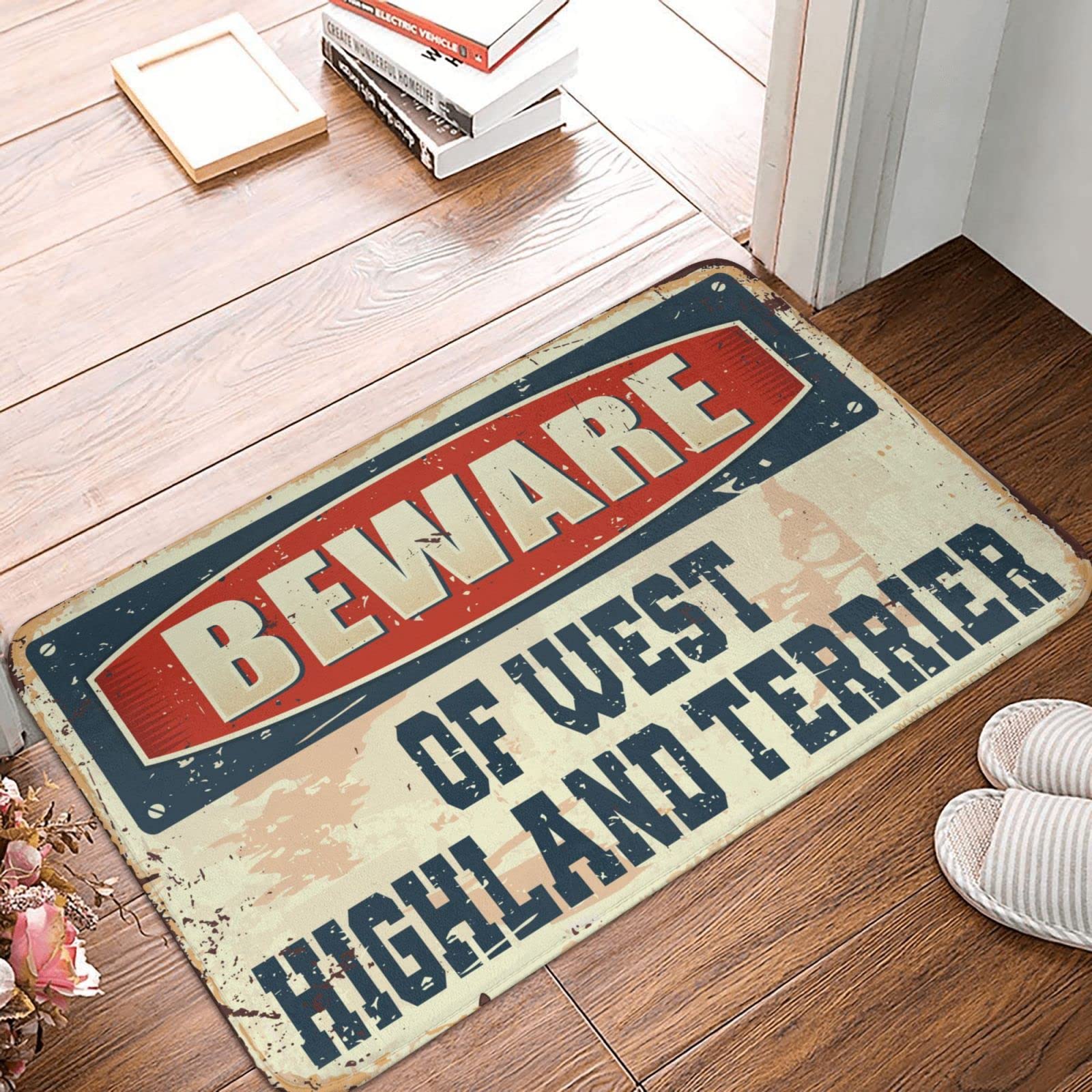 Tapis évier de cuisine Westie pour célébrer le printemps à la ferme