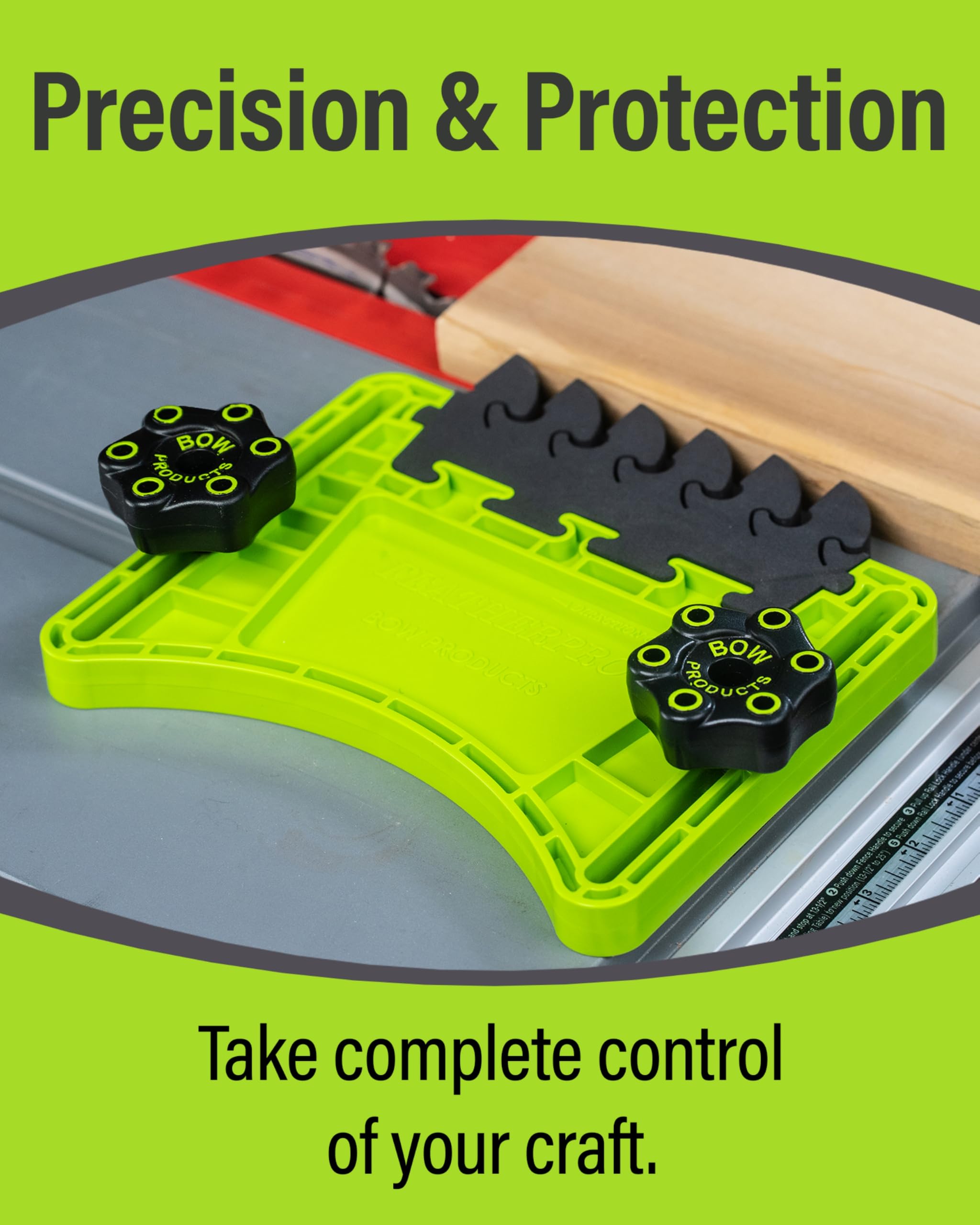 BOW Products Featherboard - Kickback Prevention -8