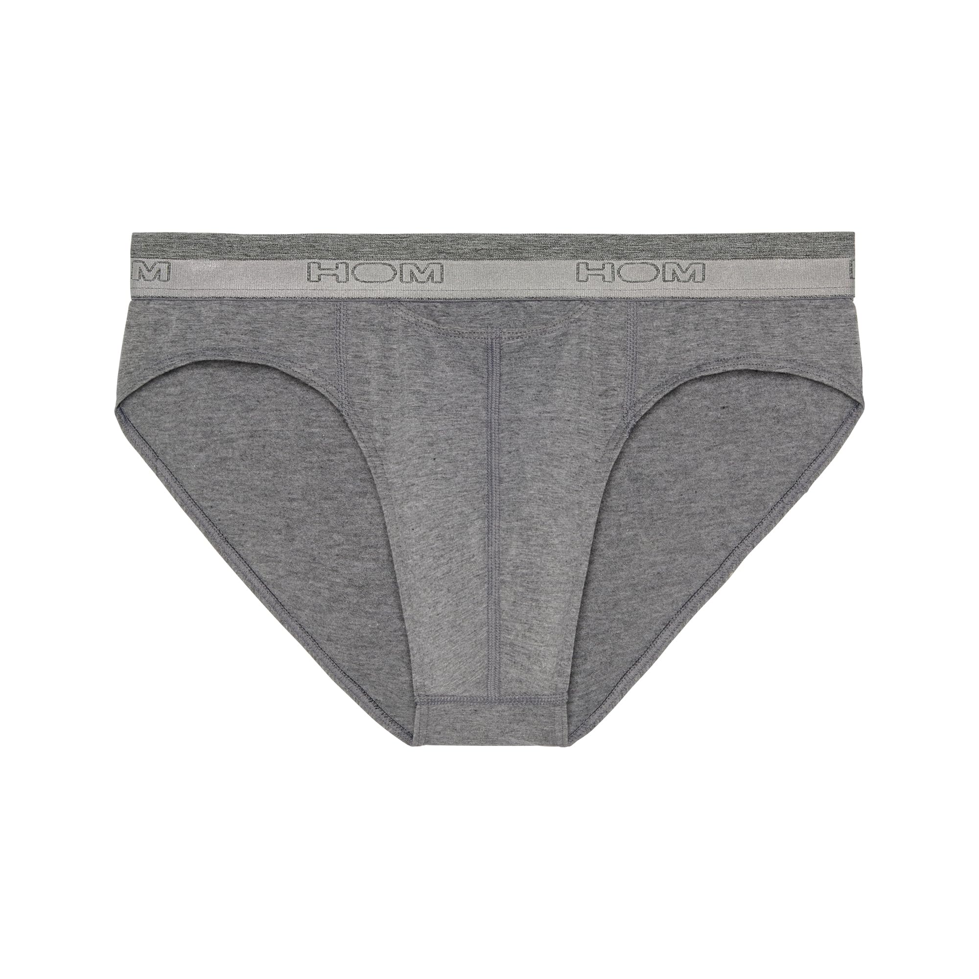 HOM, Mens, HO1 Briefs, Heather Grey, L