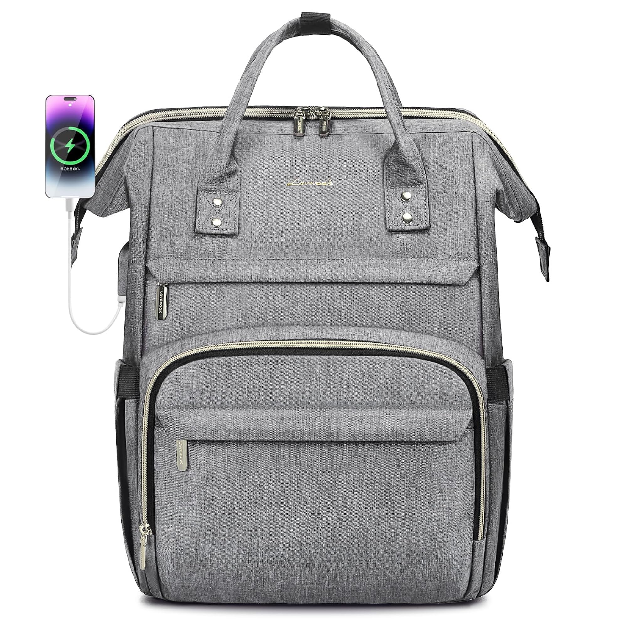 Fashion Laptop Backpack for Women, Travel & Work Bag