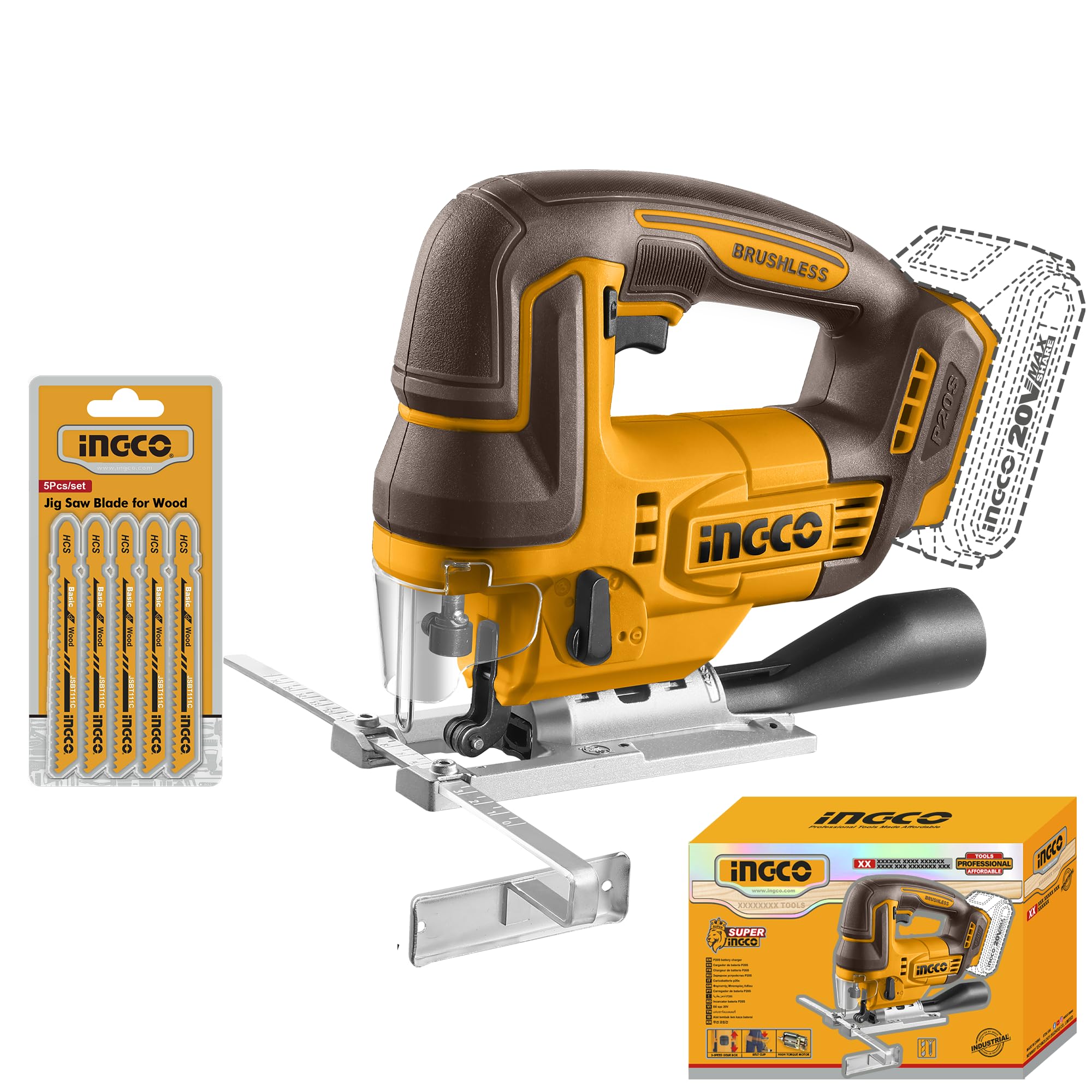 INGCO Cordless jigsaw-image-35