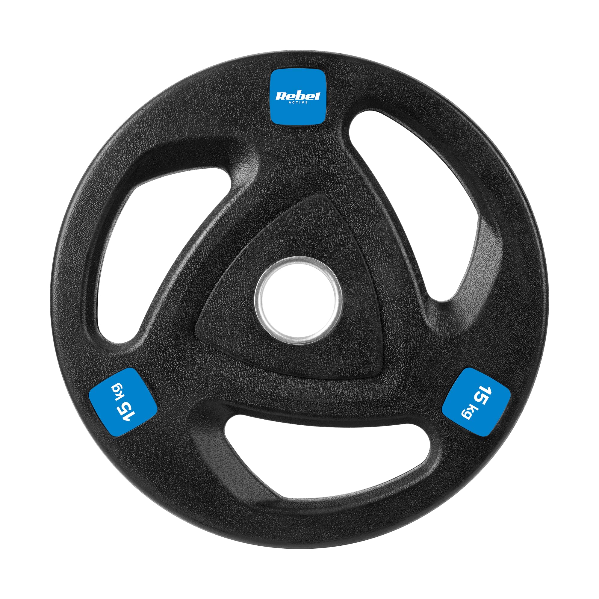 Rebel Zestaw Obciążeń Żeliwnych Gumowanych 2x15kg Otwór Olimpijski 51mm RBA-2111