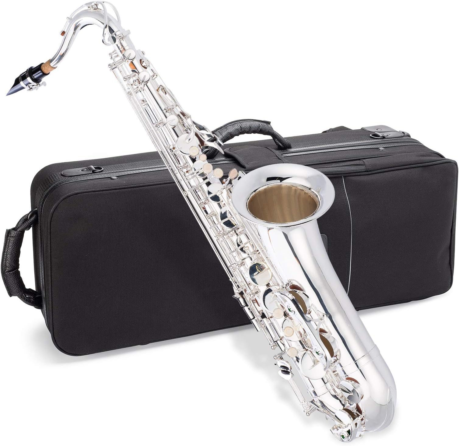 Jean Paul USA Silver-Plated Intermediate Tenor Saxophone TS-400SP