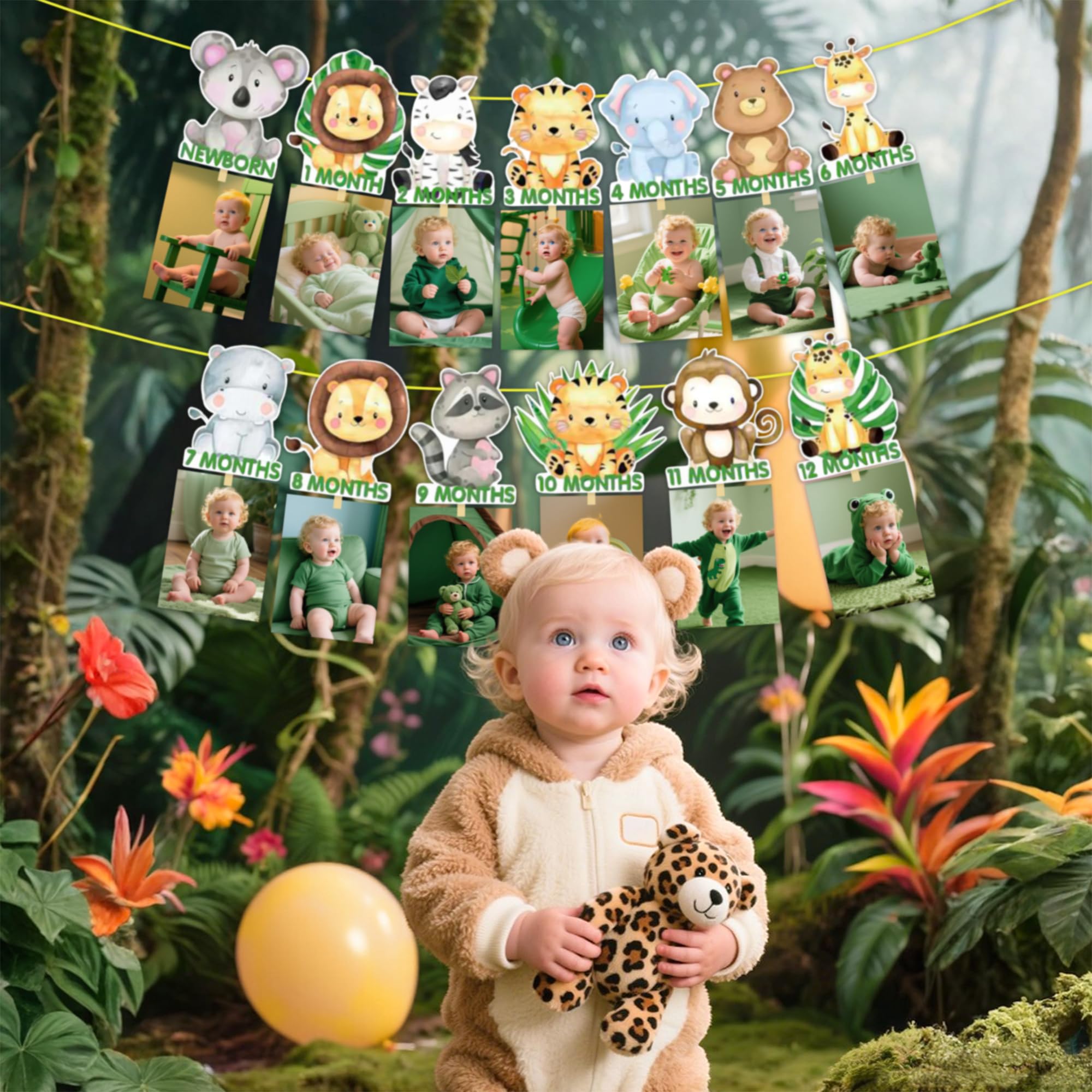 Uitdeelzakjes safari dieren - Alles voor een jungle verjaardag