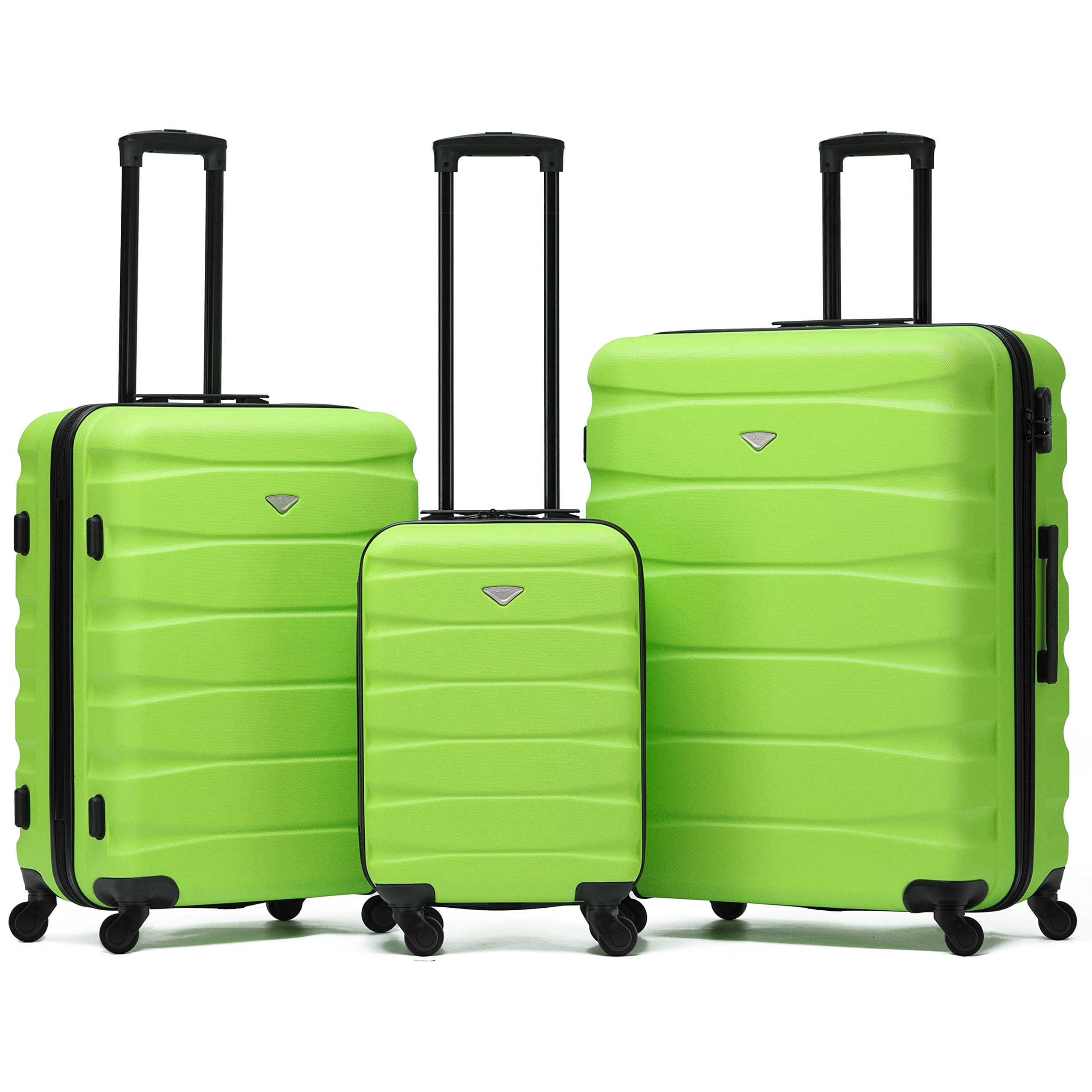 Flight Knight Lightweight 4 Wheel ABS Hard Case Medium Suitcase Approved for Over 100 Airlines Including easyJet, British Airways, Ryanair, Jet2, Emirates & Many More - Check-in Medium Size 25" — view 210