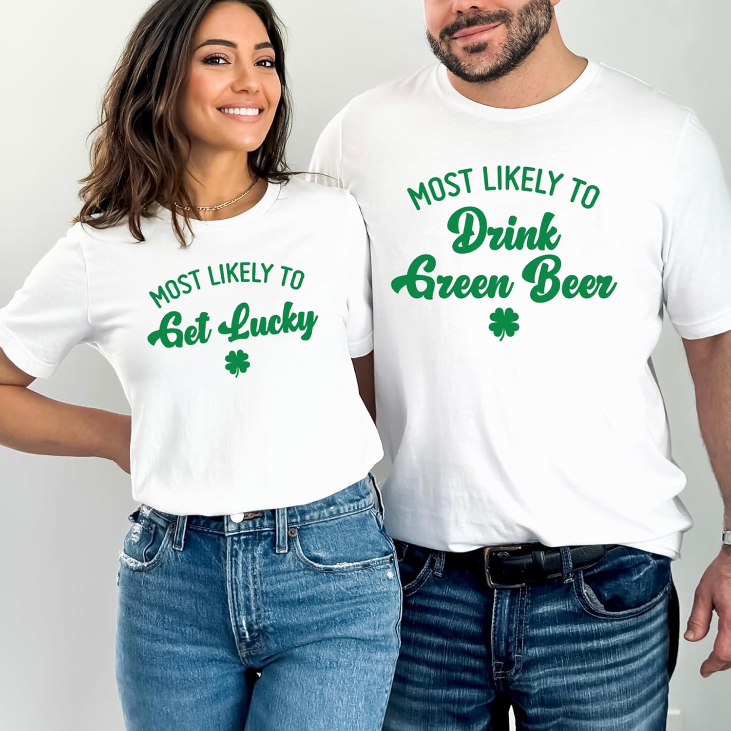 Funny St Patricks Day Shirt Most Likely to St Patricks Shirt 40 Qoutes Women and Men Saint Patricks Day Tshirts Matching Family Tshirts Custom Text St Patty's Day Womens Tees Multicolor - Image 2