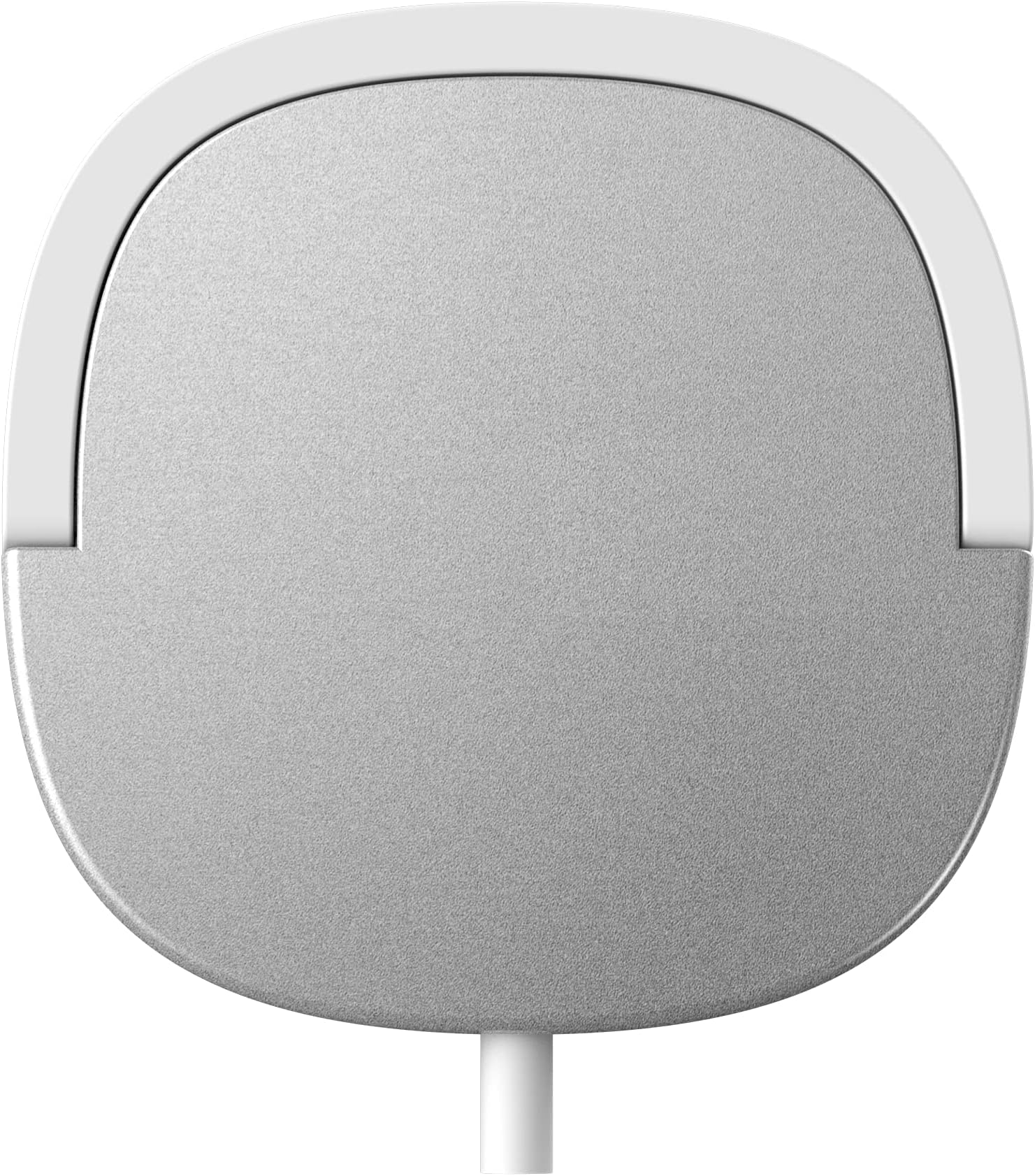 Stylish 15W Wireless Charger with Ring and Foldable Stand for iPhone 13/12 Series (Silver)