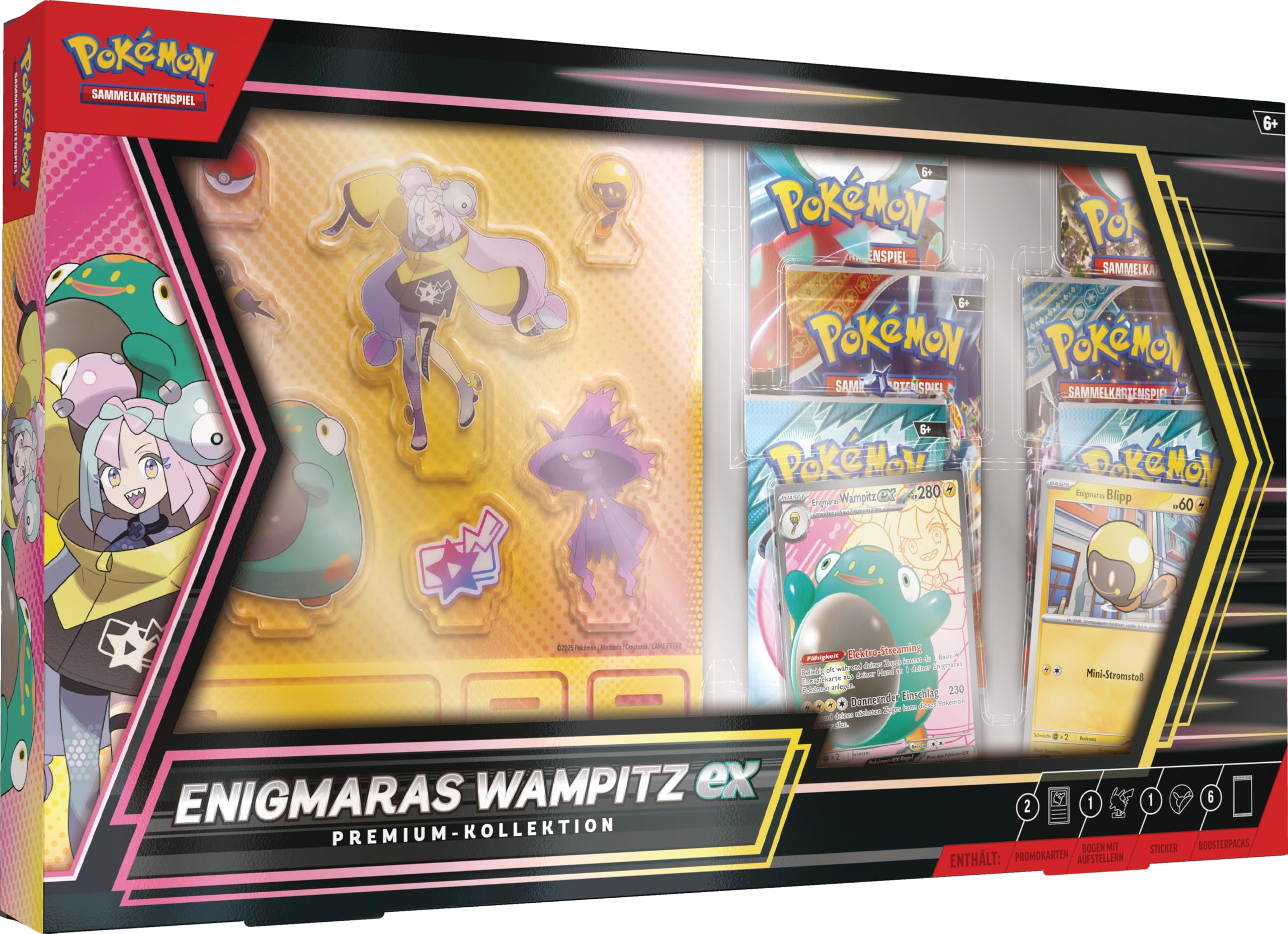Pokémon PKM ex Premium-Kollektion, Mehrfarbig, 40.32 cm x 23.18 cm x 0.1 cm