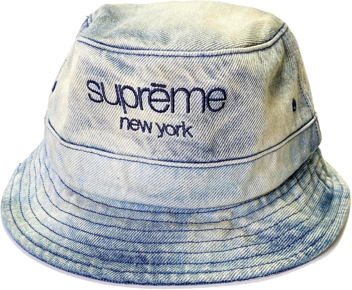 Supreme Classic Logo Crusher Denim ハット Supreme Classic Logo