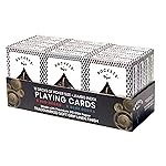 Regal Games [12 Decks] Rocket Jumbo Playing Cards - Contains 6 Red & 6 Blue Decks, 310 GSM Paper, 2.5 x 3.5 Plastic Coated Cards with Extra Large Print